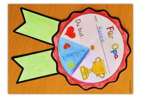 Vorschau - Stundenentwürfe - Vatertag – Geschenk Papa Opa – DREHSCHEIBE BASTELN - Seite 2