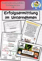 Vorschau - Stundenentwürfe - Erfolgsermittlung im Unternehmen BwR 7 II Lehrplan Plus - Deckblatt