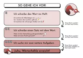Vorschau - Arbeitsblätter - Lernwörter, das drachenstarke Lernwörtertraining - Seite 3
