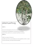 Vorschau - Mal- und Bastelvorlagen - Die Birke Wir malen und tupfen einen Birkenbaum - Seite 3