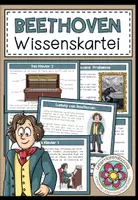 Vorschau - Merkblätter - Beethoven - Wissenskartei - Deckblatt