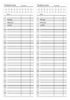 Vorschau - Lehrpläne/Lehrermaterial - Schülerliste, Klassenliste (am Computer ausfüllbar) - Seite 1