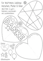 Vorschau - Mal- und Bastelvorlagen - kreative 3D Bastel Ideen / Aufhänger - PAKET - Seite 3