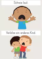 Vorschau - Fördermaterial/Inklusion - Bildkarten Strategie Wut Angst Konfliktbewältigung - Seite 3