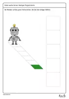 Vorschau - Arbeitsblätter - Analoges Programmieren – Der Roboter findet seinen Weg! - Seite 2
