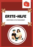 Vorschau - Arbeitsblätter - Erste-Hilfe Stationsarbeit (Realschule/Gymnasium) - Deckblatt