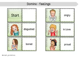 Vorschau - Spiele - Englisch - feelings - Domino - Seite 2