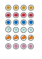 anteprima - Giochi - Mille colori dei fiori! Gioco di flessibilità cognitiva - Pagina 1