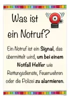 Vorschau - Stundenentwürfe - NOTRUF ! Verhalten im Notfall Sachunterricht - Seite 2