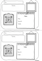 Vorschau - Arbeitsblätter - Arbeitsheft Bauernhof mit QR-Code - Seite 1