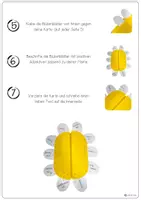Vorschau - Mal- und Bastelvorlagen - Muttertagskarte Blume - Werken und Gestalten - Seite 2