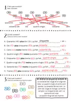 Vorschau - Arbeitsblätter - Arbeitsblätter Zahlen bis 100 - Les nombres de 1 à 100 - Seite 3