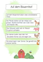 Vorschau - Fördermaterial/Inklusion - Schleichdiktat "Auf dem Bauernhof" - Seite 3