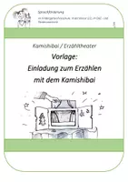 Vorschau - Poster - Vorlage für eine Einladung zum Erzählen mit dem Kamishibai - Deckblatt
