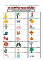 Vorschau - Arbeitsblätter - Grundschule Arbeitsblätter: Sommer, Winter, Frühling, Herbst: Jahreszeiten kennenlernen, Wetter beschreiben, Quiz und Rätsel - Seite 3
