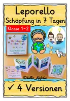 Vorschau - Stundenentwürfe - Schöpfung / Schöpfungsgeschichte Religionsunterricht XXL-MATERIALPAKET - Seite 1