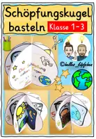 Vorschau - Stundenentwürfe - Schöpfung Religionsunterricht - Schöpfungskugel basteln - Deckblatt
