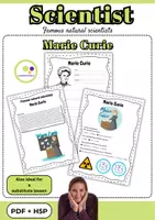 Vorschau - Stundenentwürfe - Englisch: Marie Curie | Wissenschaftler | PDF H5P - Deckblatt