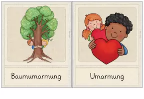 Vorschau - Poster - Begrüßung - Karten zur persönlichen Begrüßung zu Stundenbeginn - Seite 2