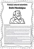 Vorschau - Stundenentwürfe - Englisch: Dmitri Mendelejew | Wissenschaftler | PDF H5P - Seite 2