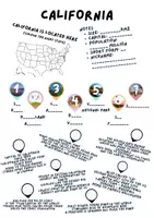 Vorschau - Arbeitsblätter - California worksheet - more 3: unit 11 - Deckblatt