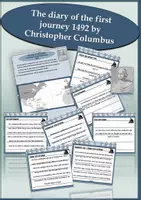 Vorschau - Stundenentwürfe - Geschichte bili-Columbus-diary of his first journey 1492 - Deckblatt
