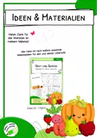 Vorschau - Arbeitsblätter - Materialpaket "OBST und GEMÜSE" - Material ab Klasse 1 - Seite 3