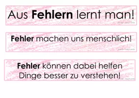 Vorschau - Bildkarten - Umgang mit Fehlern - Deckblatt