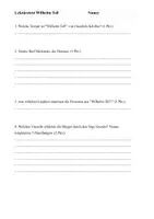Vorschau - Arbeitsblätter - Lektüretest zum Drama „Wilhelm Tell“ (Schiller) - Deckblatt