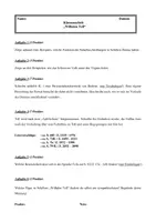 Vorschau - Arbeitsblätter - Klassenarbeit zum Drama „Wilhelm Tell“ (Schiller) - Deckblatt
