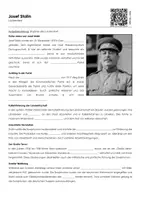 Vorschau - Arbeitsblätter - Josef Stalin - Lückentext und Übungen - Seite 1