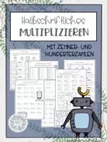 Vorschau - Arbeitsblätter - Materialpaket zum halbschriftlichen Multiplizieren - Seite 1