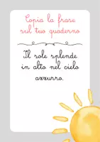anteprima - Altro tipo di materiale - Frasi in corsivo da copiare sul quaderno - Pagina 3