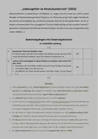 Vorschau - Unterrichtsreihen - Satire - KA mit EWH: Lebensgefahr im Deutschunterricht - Seite 1