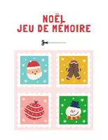 Aperçu - Préparation de séance / Séance complète - Noël Jeu de mémoire Cartes +5 fiches d'activités - Page de couverture