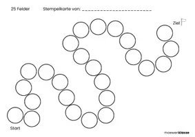 Vorschau - Anderer Materialtyp - Stempelkarten zum Selbstgestalten (Verstärkungs-/Belohnungssystem/Toke... - Seite 2