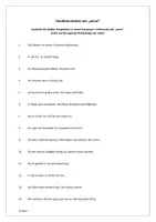 Vorschau - Arbeitsblätter - Konditionalsätze: "wenn... dann" (mit Lösung) - Deckblatt
