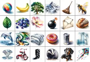 Vorschau - Spiele - Anlautwürfelspiel zu den Anlauten B, P, K, G, D, T mit Fehlerkontrolle nach Maria Montessori - Seite 3