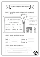 Vorschau - Arbeitsblätter - Le passé composé avec avoir (II) (Übungsblätter) - Seite 1