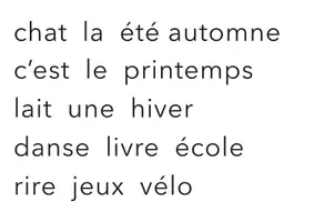 Aperçu - Feuilles d'exercices - fiche "c'est le printemps" - recherche de mots en script et cursive - Page 2