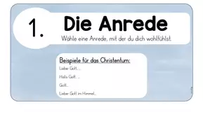 Vorschau - Mal- und Bastelvorlagen - Religion: Unsere Gebetsstation/ Gebetsecke (Kl. 2-4) - Seite 3
