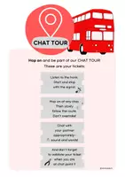 Vorschau - Stationenlernen - Chat Tour: Dialogmethode für den Englischunterricht (mit Tokenheft) - Seite 1