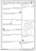 Vorschau - Arbeitsblätter - Steckbrief Bundesländer vorstellen (Arbeitsblatt & Poster) - Seite 2