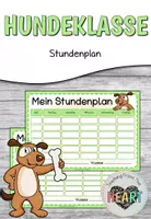 Vorschau - Anderer Materialtyp - Hundeklasse - Stundenplan - Deckblatt