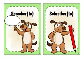 Vorschau - Bildkarten - Hundeklasse - Rollenkarten Gruppenarbeit - Seite 3