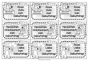 Vorschau - Anderer Materialtyp - Hundeklasse - Grußkärtchen Geburtstag - Seite 2