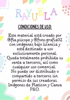 Vista previa - Unidades / Secuencias / Situaciones de Aprendizaje - _RAYUELA 2 colab con @fono.grafia02 - página 1