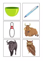 Vista previa - Juegos / Gamificación - Tarjetas de asociación fonema - grafema - palabra - página 2