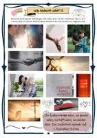 Vorschau - Arbeitsblätter - Materialpaket Jesus und Nächstenliebe / Liebe Gott / Gleichnisse / Nächstenliebe heute mit Lösung (Klasse 5/6/7) - Seite 1