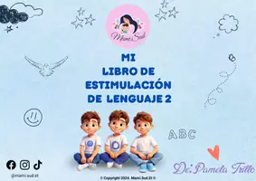 Vista previa - Tarjetas / Manipulativos - ESTIMULACION DE LENGUAJE 2 - VERSION NIÑO - Portada